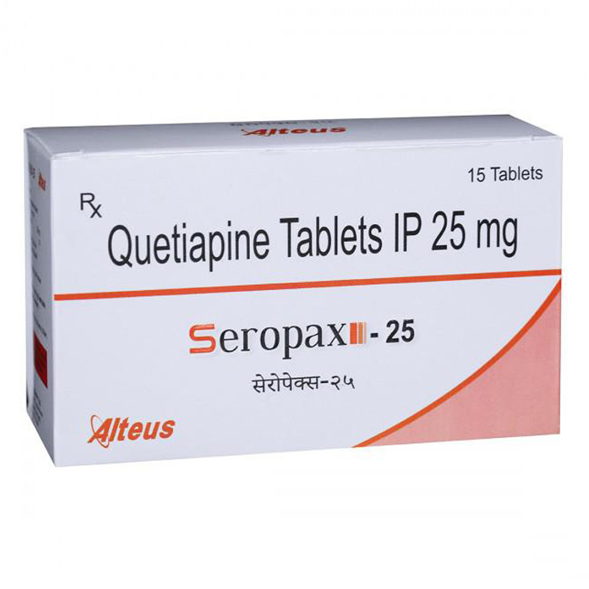Seropax-25 Tablet 15's, Pack of 15 TabletS Seropax-25 Tablet 15's, Pack of 15 TabletS