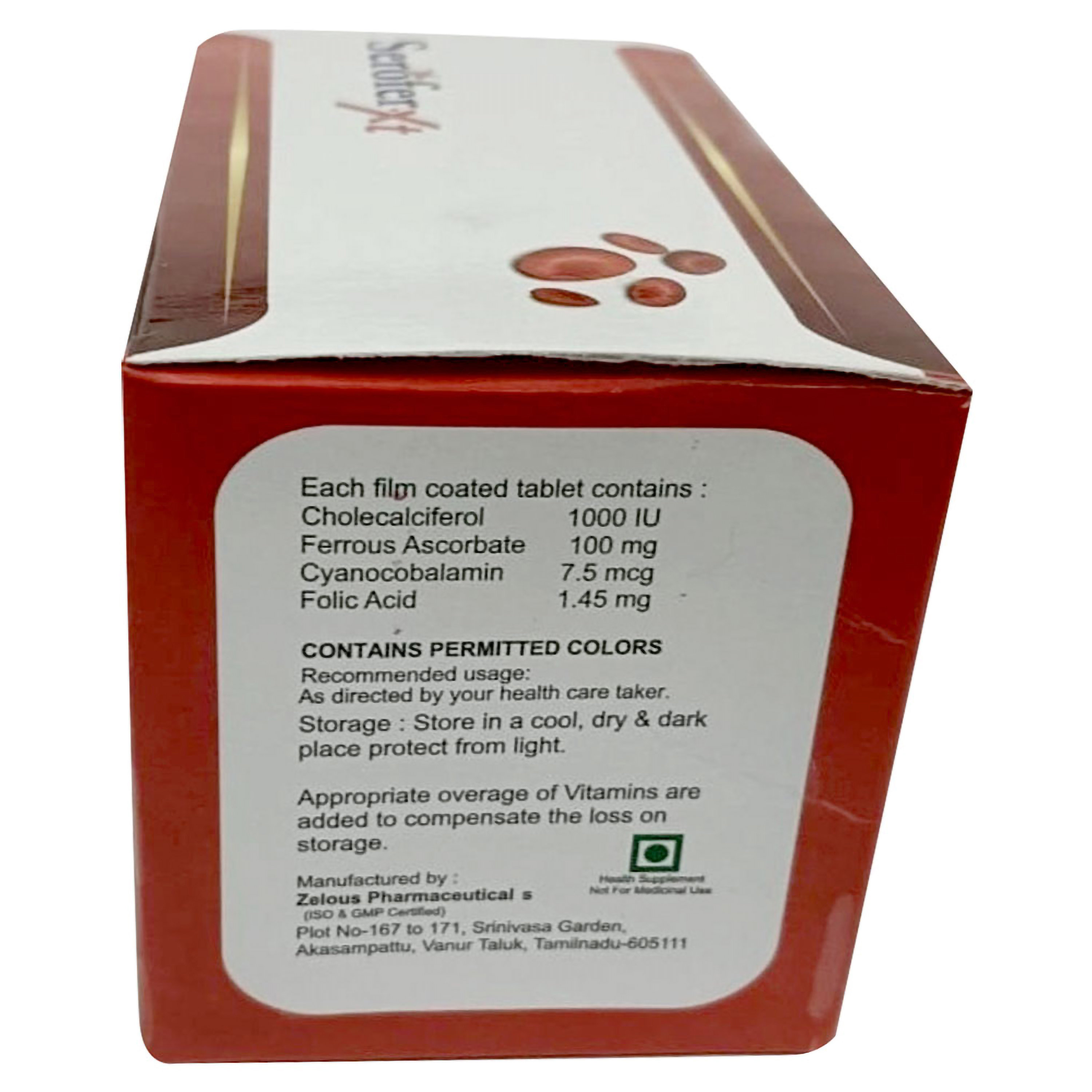 Serofer-XT Tablet 10's, Pack of 10 Serofer-XT Tablet 10's, Pack of 10