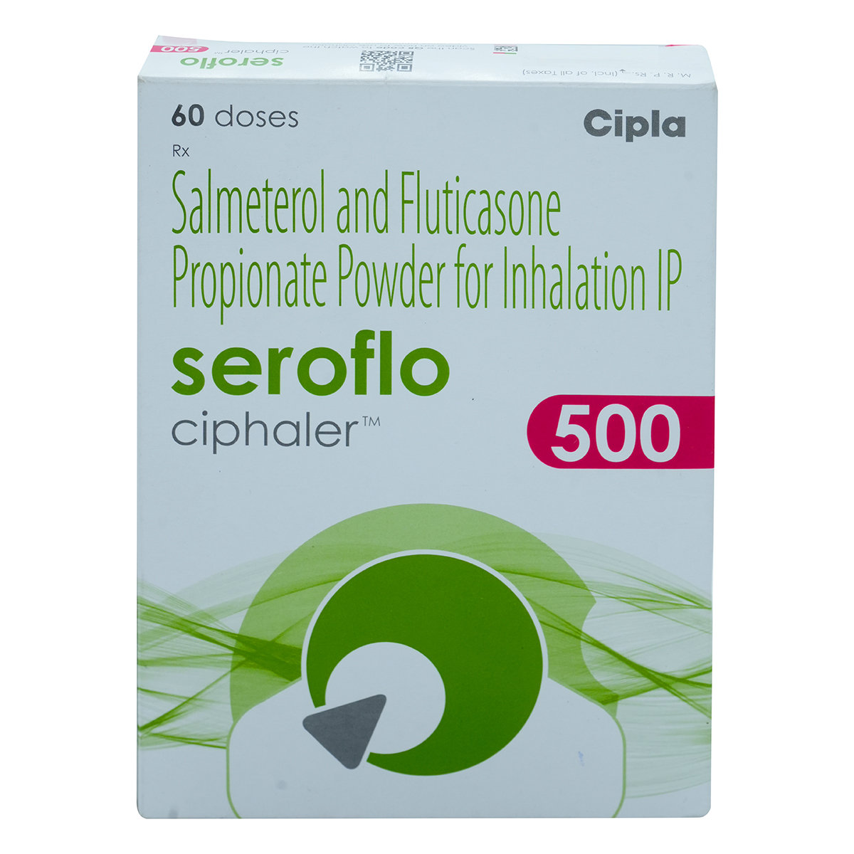 Seroflo 500 Ciphaler 60 mdi, Pack of 1 Seroflo 500 Ciphaler 60 mdi, Pack of 1