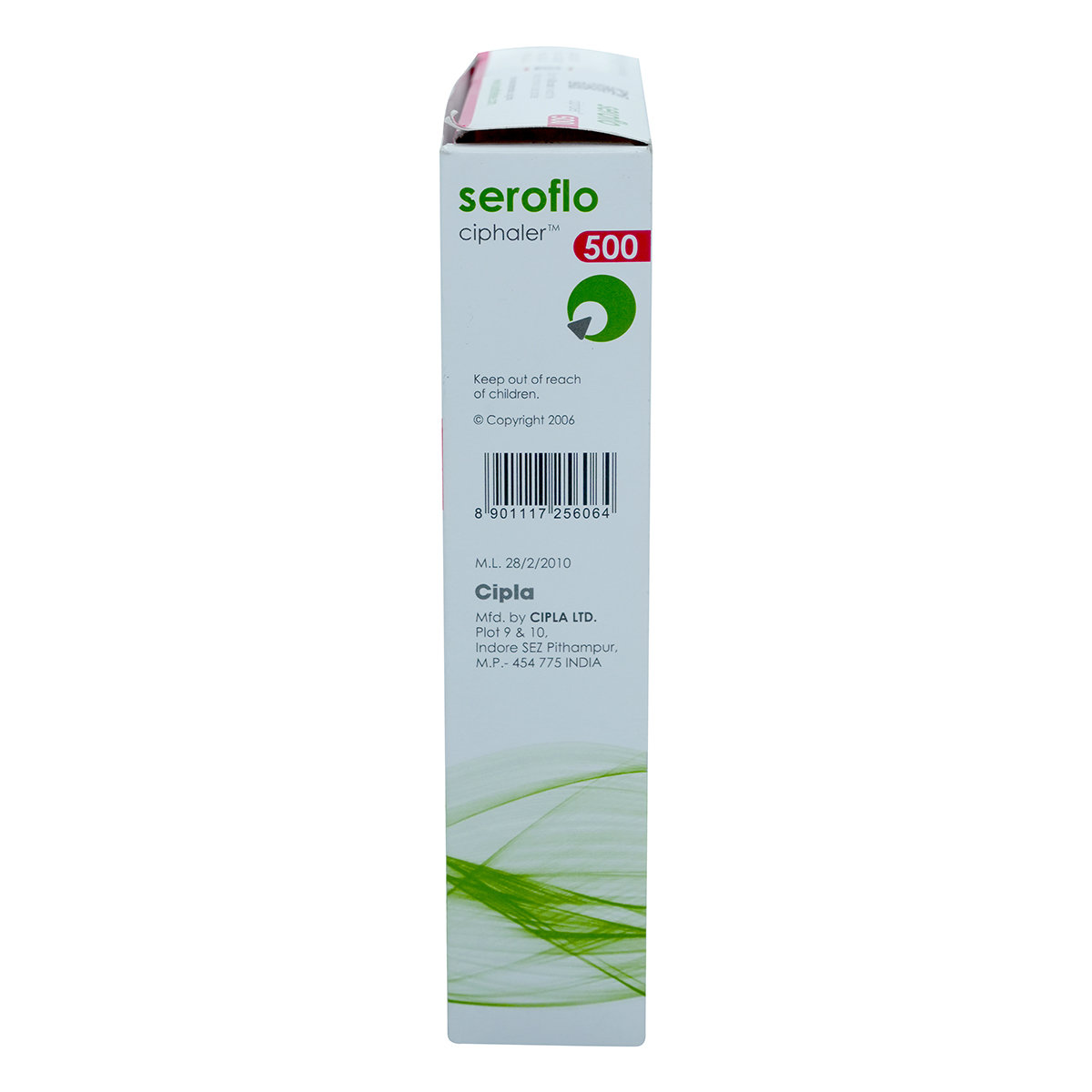 Seroflo 500 Ciphaler 60 mdi, Pack of 1 Seroflo 500 Ciphaler 60 mdi, Pack of 1