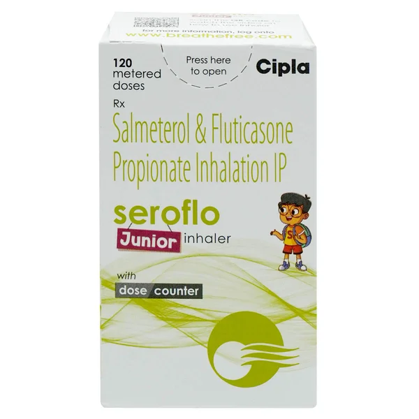 Seroflo Junior Inhaler With Dose Counter 120 mdi