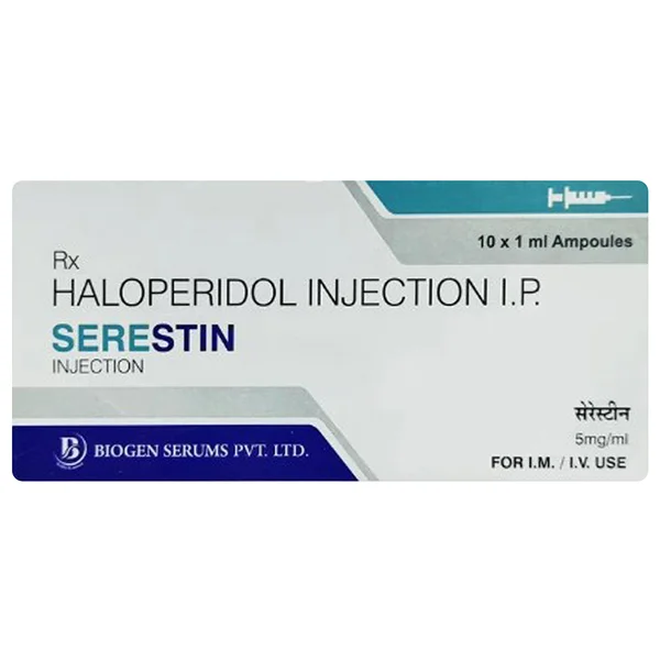 Serestin 5 mg Injection 1 ml, Pack of 1