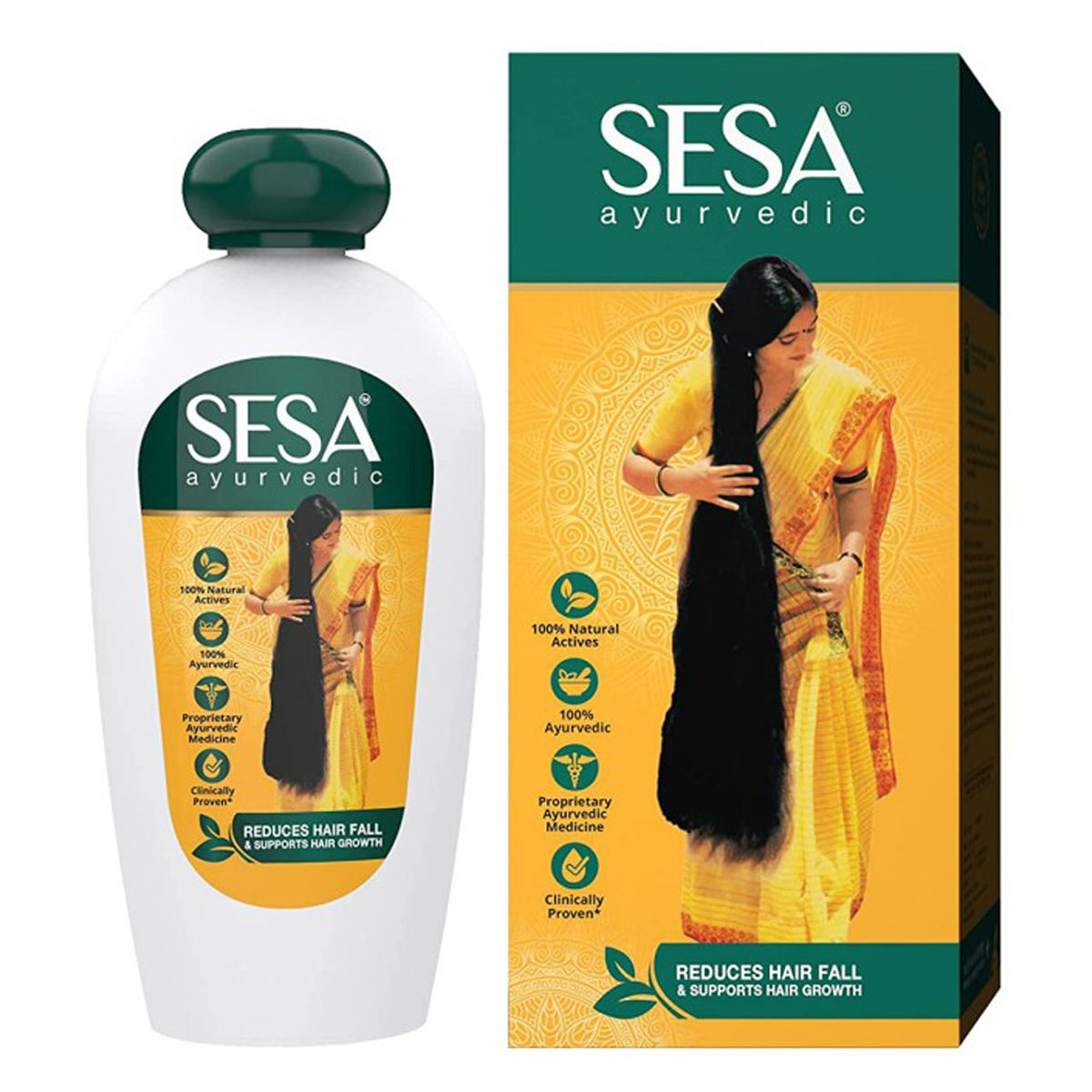 SESA Ayurvedic Hair Oil for Reduce Hair Fall and Support Hair Growth 100ml  *NEW* 8904319400006 | eBay