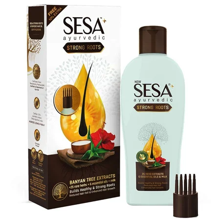 Sesa Ayurvedic Strong Roots Herbal Hair Oil, 100 ml