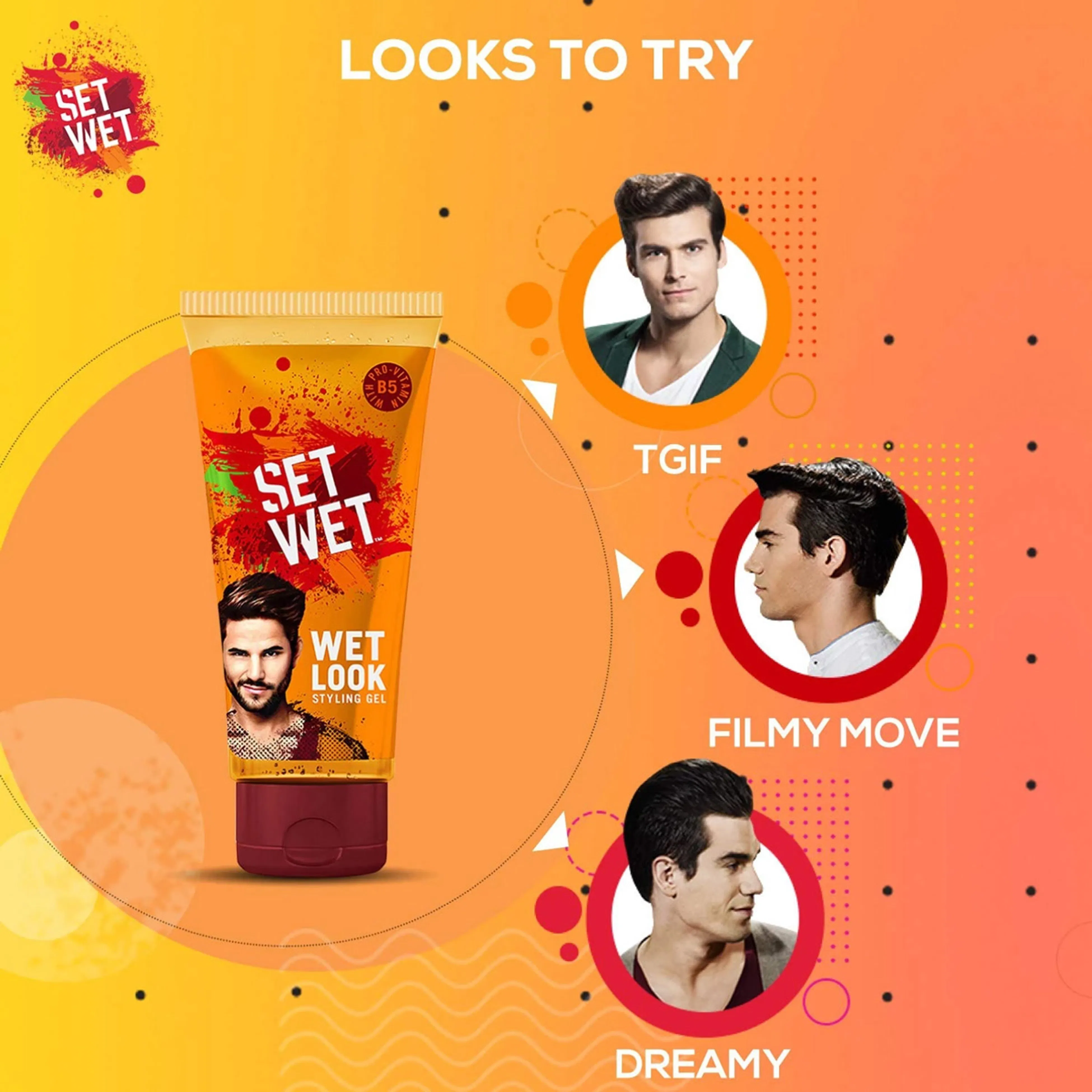 Set Wet Shine Everyday Hair Gel, 50 gm, Pack of 1