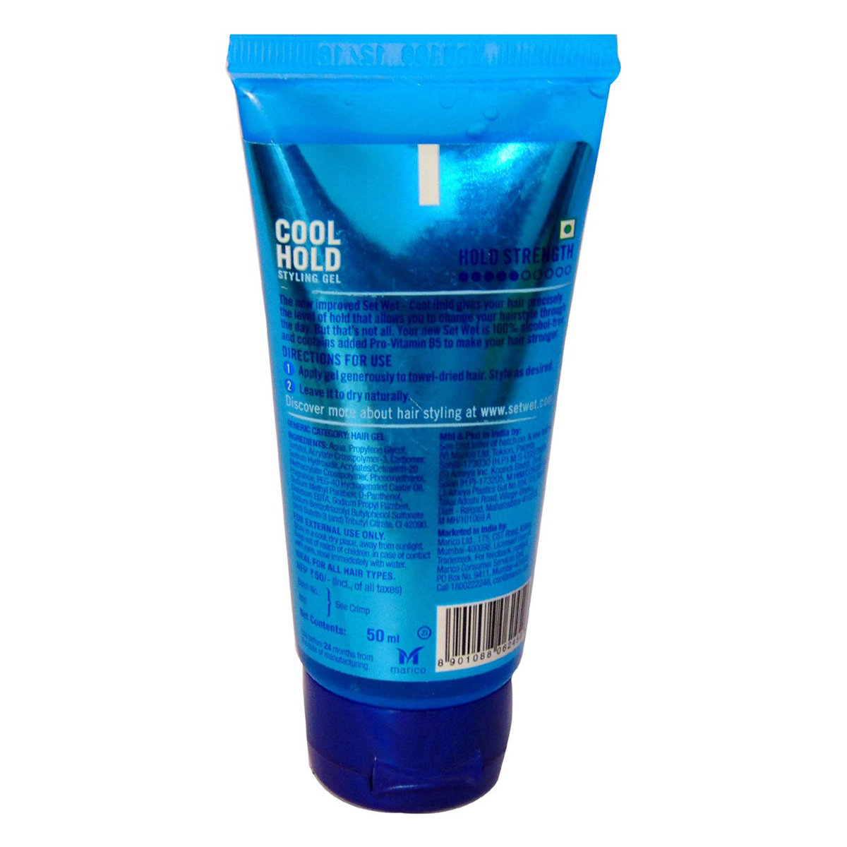 Set Wet Cool Hold Hair Styling Gel, 50 ml, Pack of 1 Set Wet Cool Hold Hair Styling Gel, 50 ml, Pack of 1