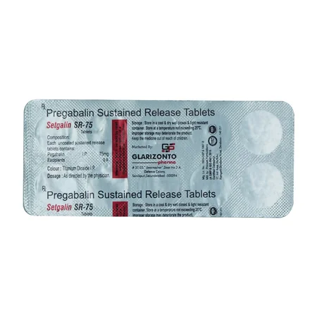 Setgalin SR 75 mg Tablet 10's