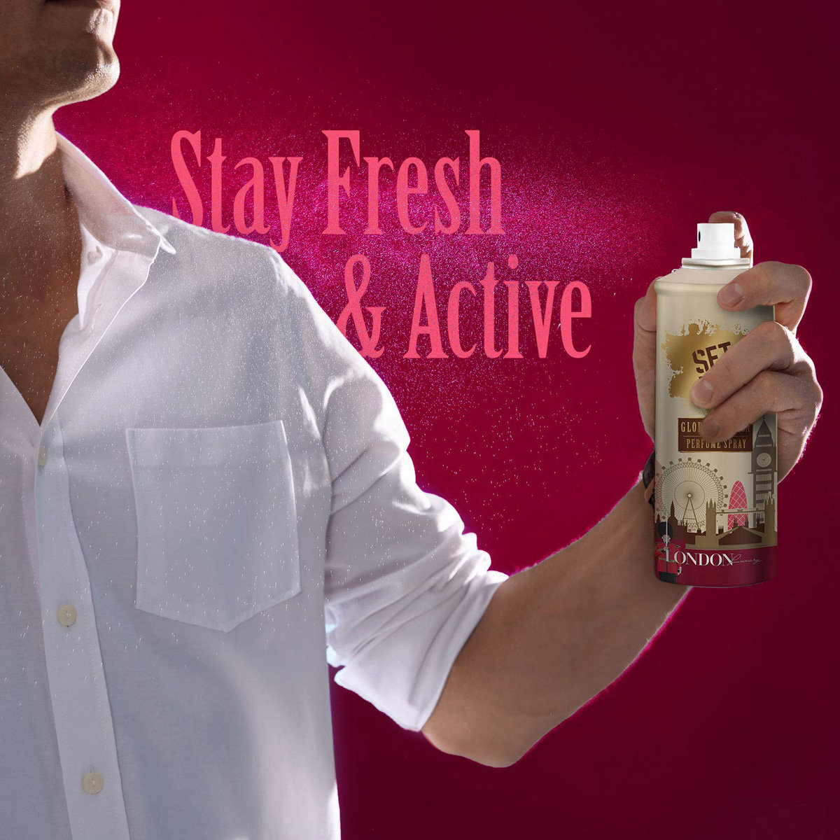 Set Wet Global Edition London Perfume Spray, 120 ml, Pack of 1 Set Wet Global Edition London Perfume Spray, 120 ml, Pack of 1