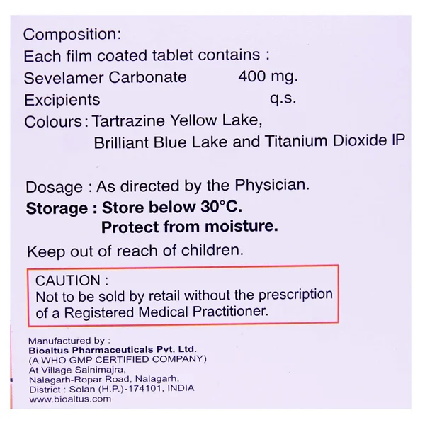 Sevanix 400 Tablet 10's, Pack of 10 TABLETS