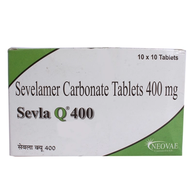 Sevla Q 400 Tablet 10's, Pack of 10 TABLETS