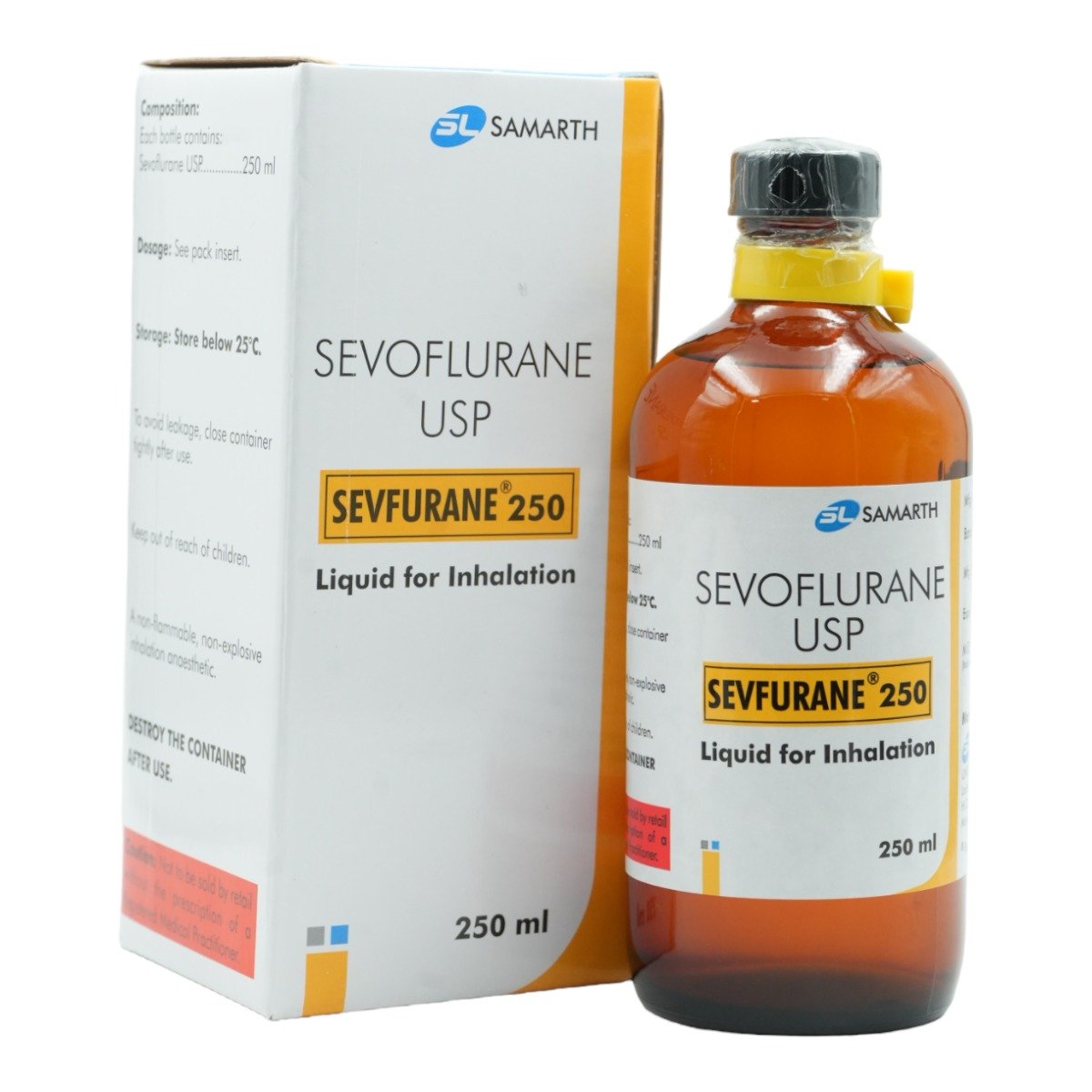 Sevfurane 250 Liquid 250 ml, Pack of 1 LIQUID Sevfurane 250 Liquid 250 ml, Pack of 1 LIQUID