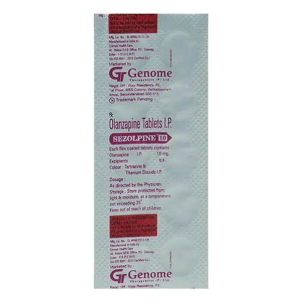 Sezolpine 10 Tablet 10's