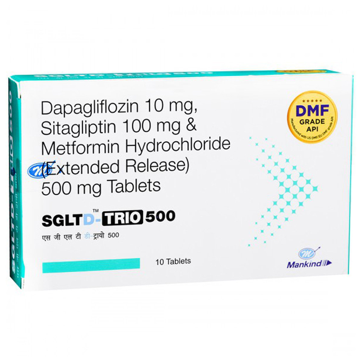 Sgltd-Trio 500 Tablet 10's, Pack of 10 TABLETS Sgltd-Trio 500 Tablet 10's, Pack of 10 TABLETS