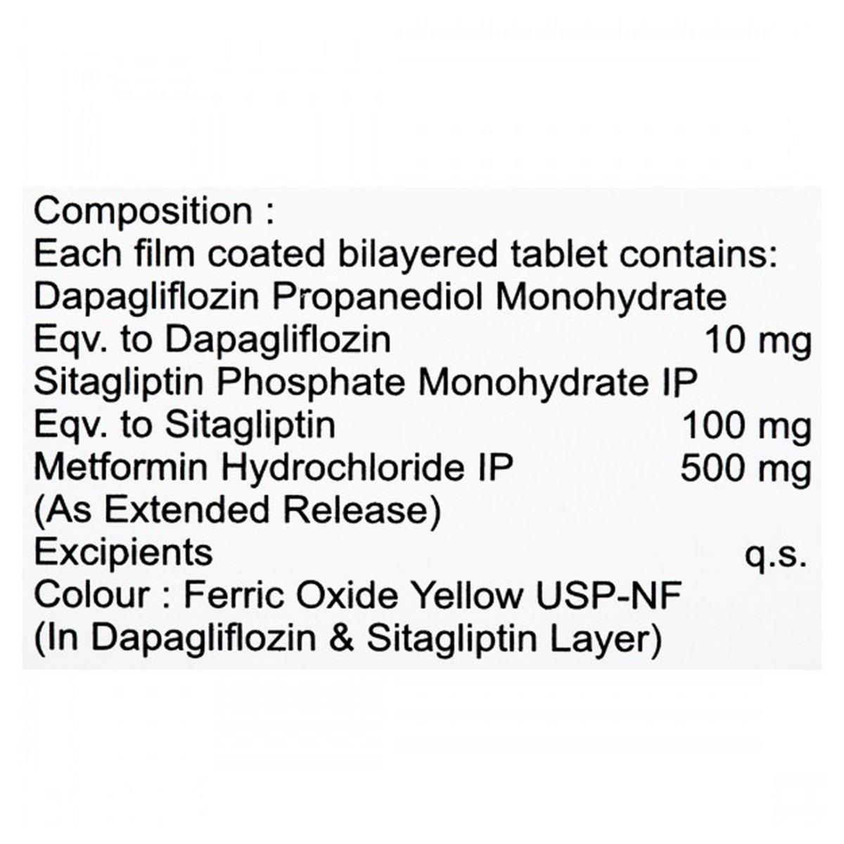 Sgltd-Trio 500 Tablet 10's, Pack of 10 TABLETS Sgltd-Trio 500 Tablet 10's, Pack of 10 TABLETS