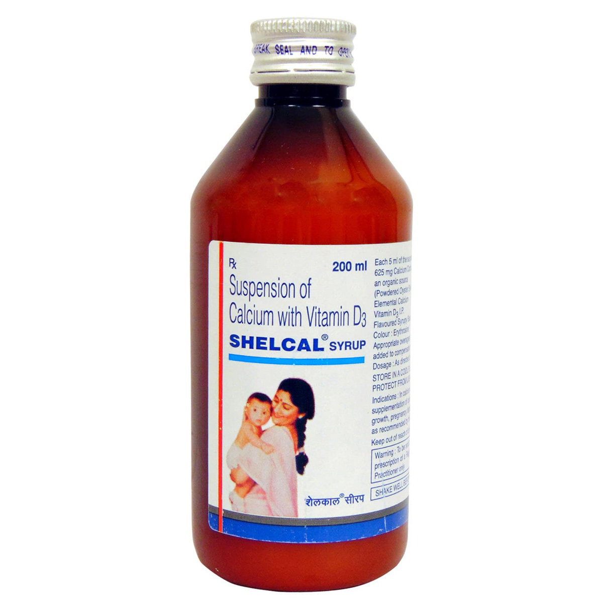 Shelcal Syrup 200 ml, Pack of 1 Shelcal Syrup 200 ml, Pack of 1