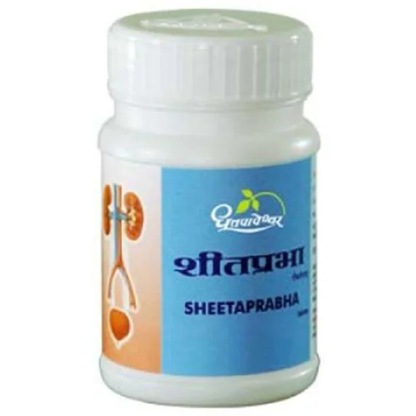 Dhootapapeshwar Sheetaprabha, 60 Tablets