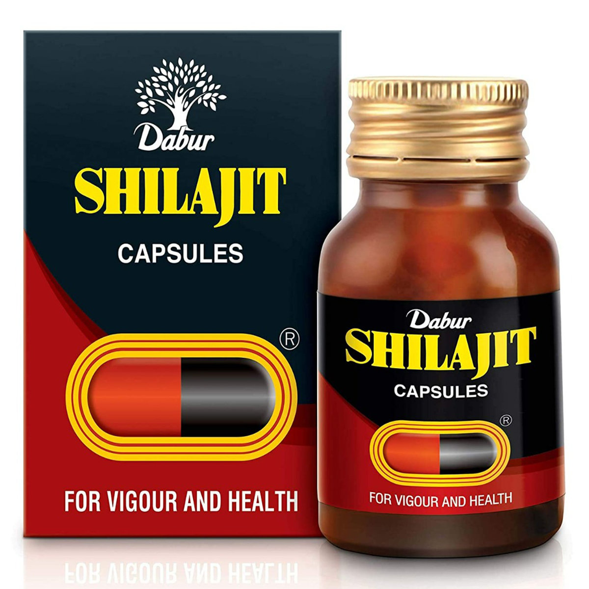 Dabur Shilajit for Vigour & Health, 100 Capsules, Pack of 1 Dabur Shilajit for Vigour & Health, 100 Capsules, Pack of 1