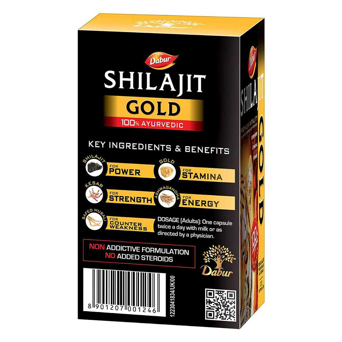 Dabur Shilajit Gold, 20 Capsules, Pack of 1 Dabur Shilajit Gold, 20 Capsules, Pack of 1