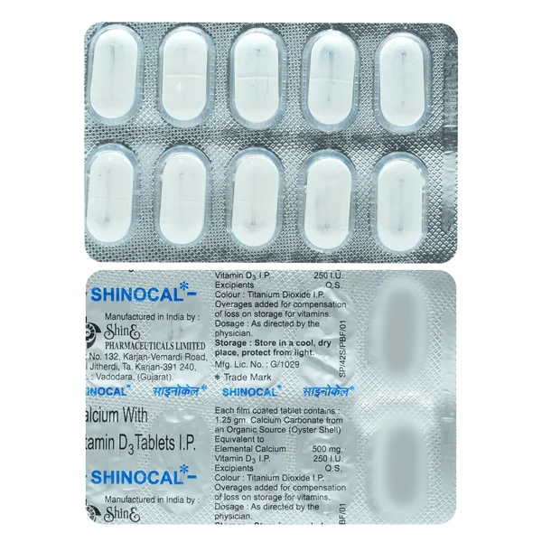 Shinocal Tablet 10's