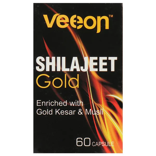 Veeon Shilajeet Gold, 60 Capsules