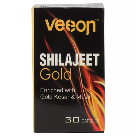 Veeon Shilajeet Gold, 30 Capsules