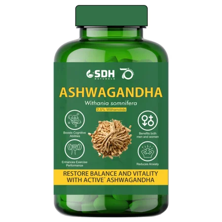 Shree Dhanwantri Ashwagandha, 60 Capsules