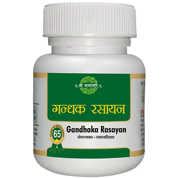 Shree Dhanwantri Gandhak Rasayan, 400 Tablets