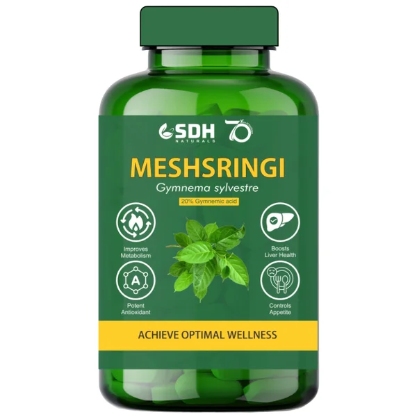 Shree Dhanwantri Meshsringi, 60 Capsules
