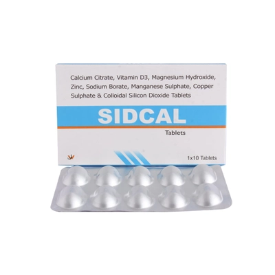 Sidcal Tablet 10's, Pack of 10