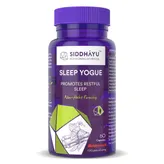 Siddhayu Sleep Yogue for Restful Sleep, 60 Capsules, Pack of 1