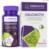 Siddhayu Calciactiv Advanced Natural Calcium Supplement, 60 Tablets, Pack of 1