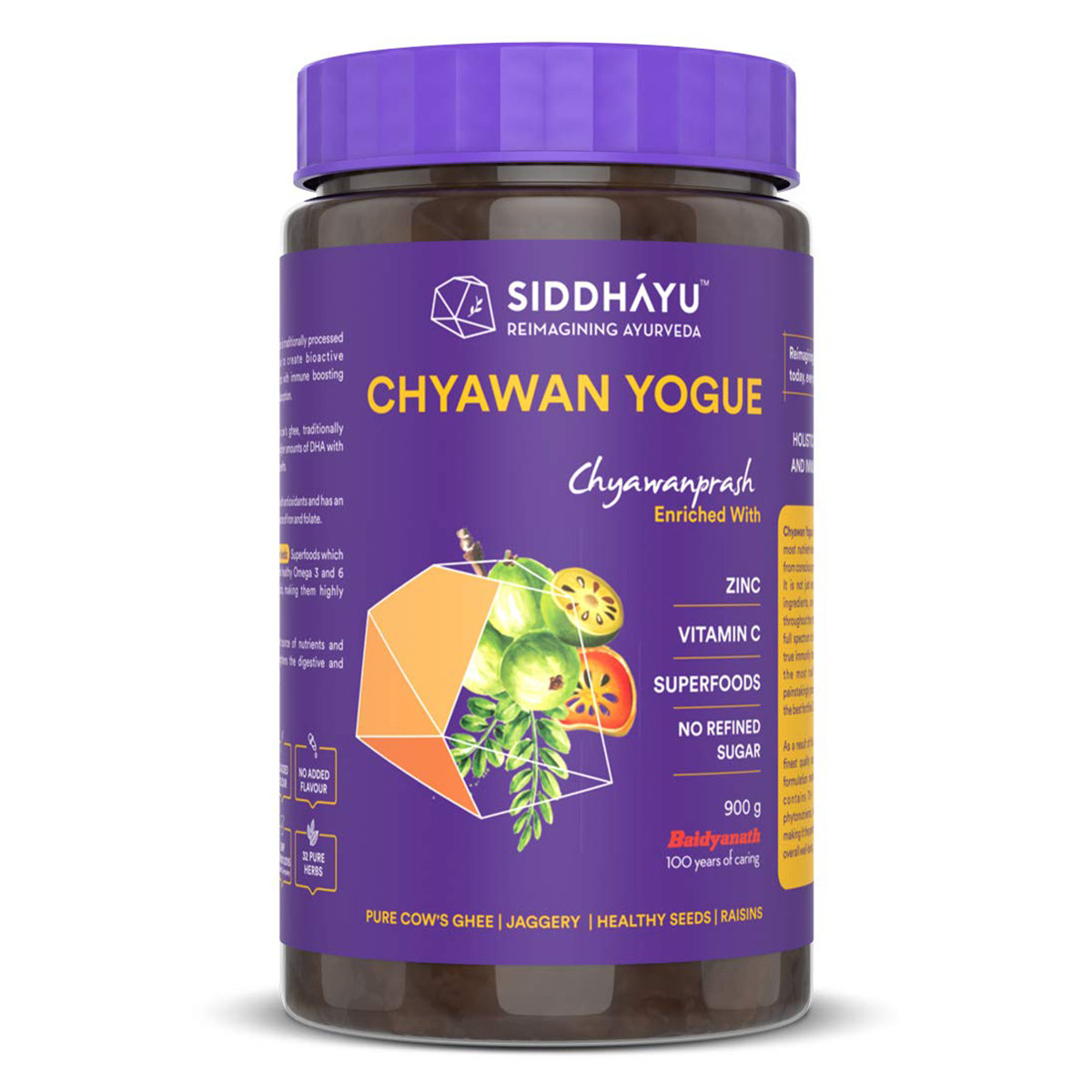 Siddhayu Chyawan Yogue Chyawanprash, 900 gm, Pack of 1 Siddhayu Chyawan Yogue Chyawanprash, 900 gm, Pack of 1