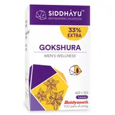Siddhayu Gokshura for Men's Wellness, 80 Tablets, Pack of 1