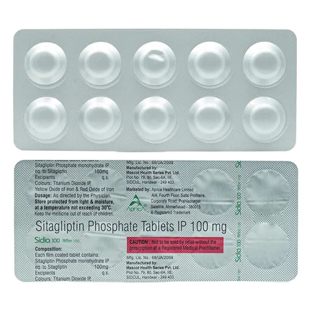 Sidia 100 Tablet 10's