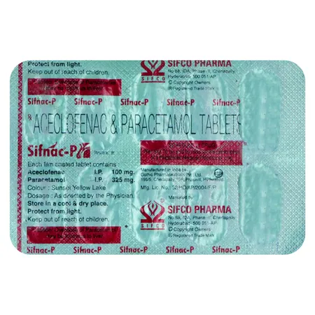 Sifnac-P Tab 10'S