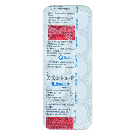 Sigdoth 50 mg Tablet 10's