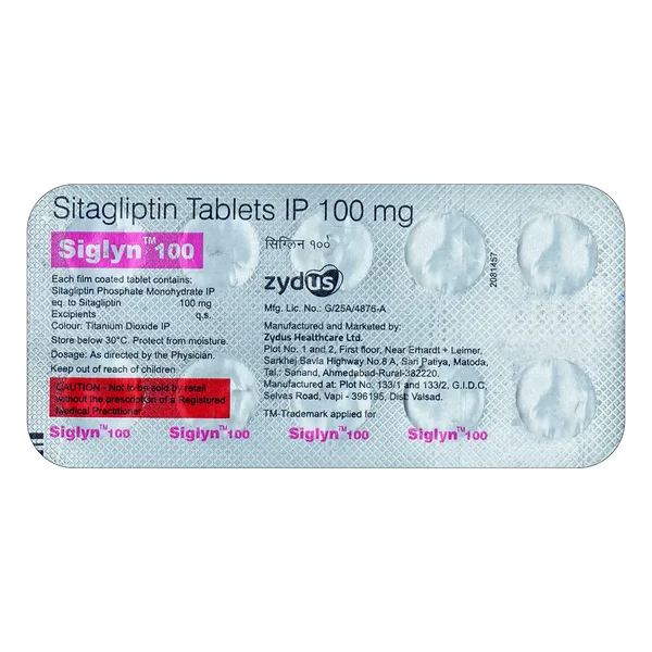 Siglyn 100 Tablet 10's