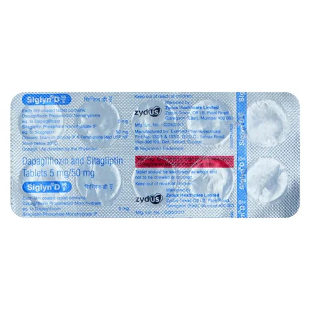 Siglyn D 50/5 mg Tablet 10's