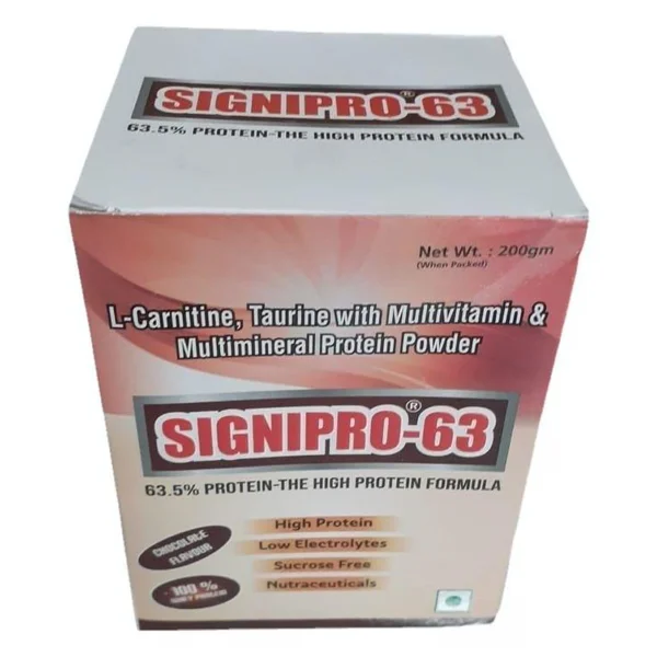 Signipro-63 Chocolate Powder 200 gm