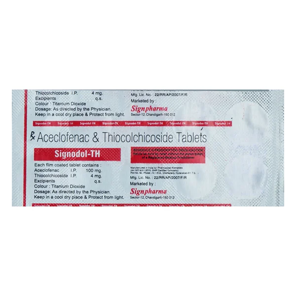 Signodol-TH Tablet 10's