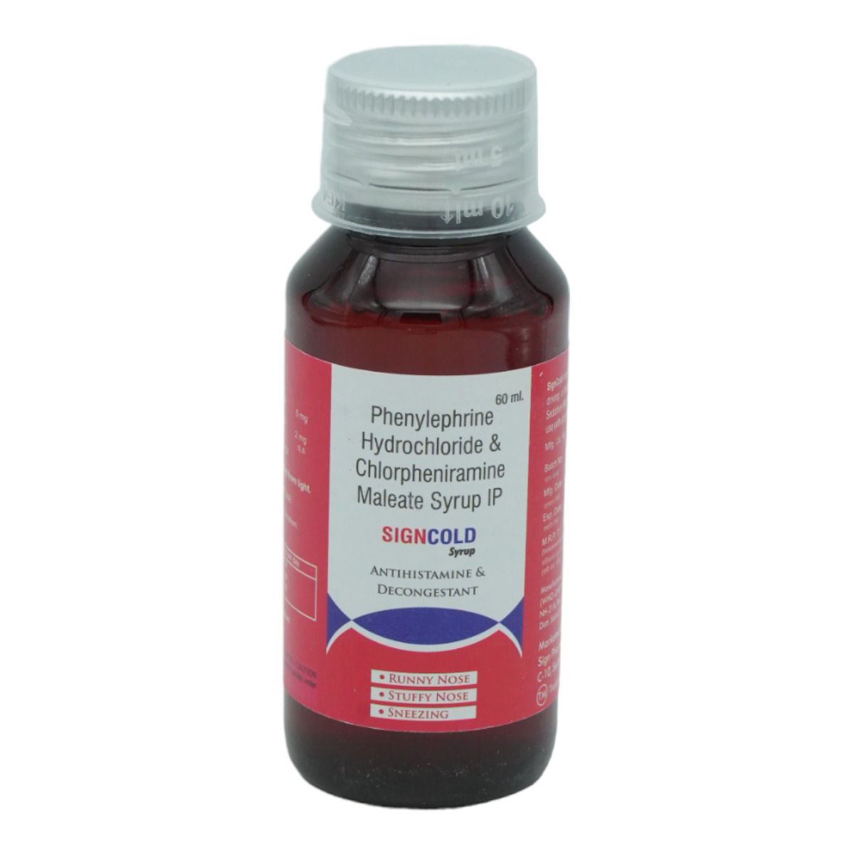 Buy Signcold Syrup 60 ml Online