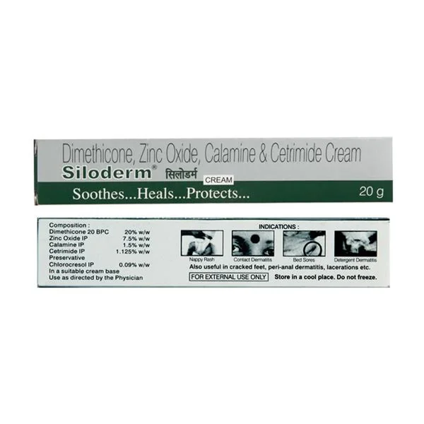 Siloderm Cream 20 gm, Pack of 1