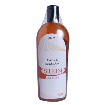 Silkin Scalp Solution 200 ml, Pack of 1 Solution