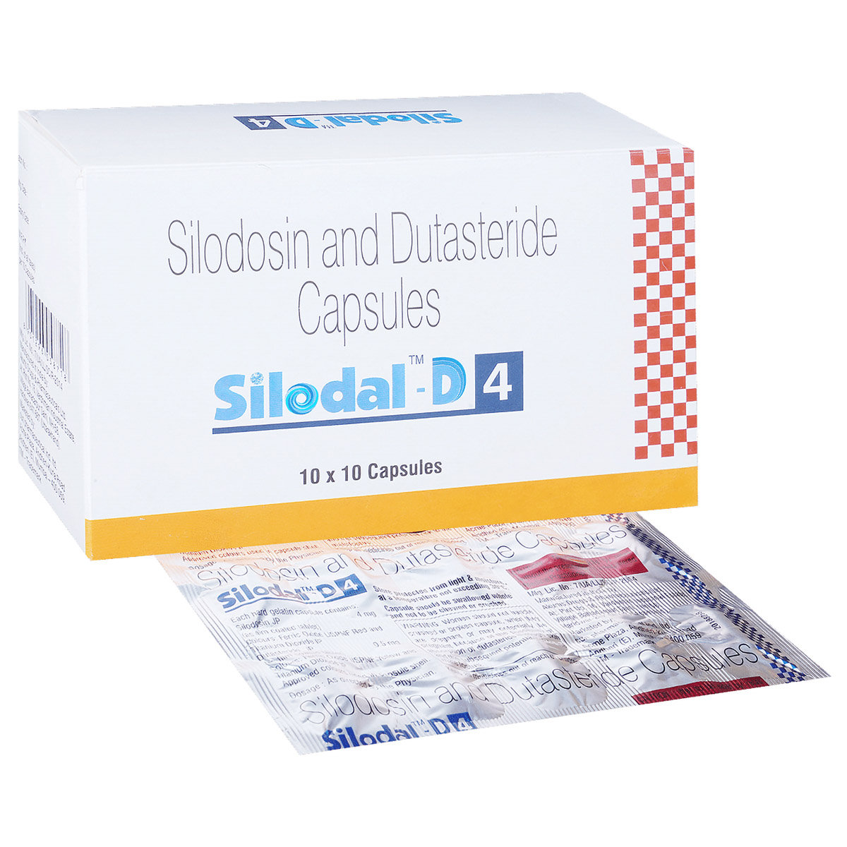 Silodal D 4 mg Capsule 10's, Pack of 10 Silodal D 4 mg Capsule 10's, Pack of 10
