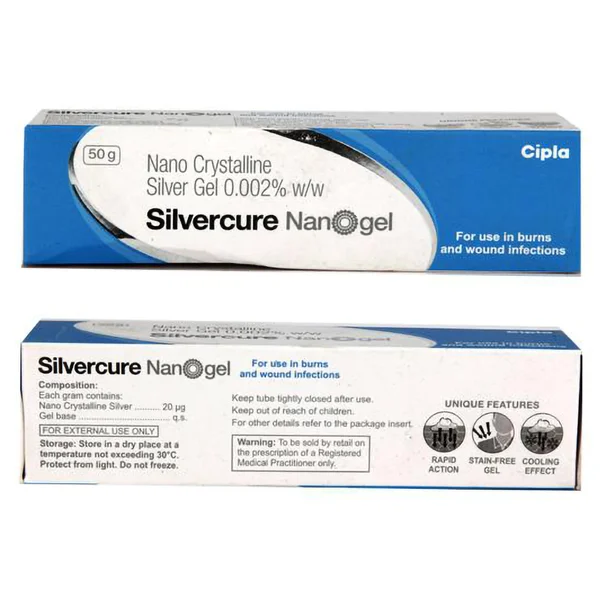 Silvercure Nanogel 50 gm