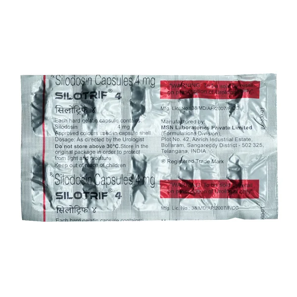 Silotrif 4 Capsule 10's, Pack of 10 CAPSULES