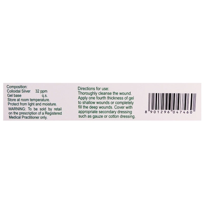 Silverex Heal Gel 15 gm, Pack of 1 OINTMENT