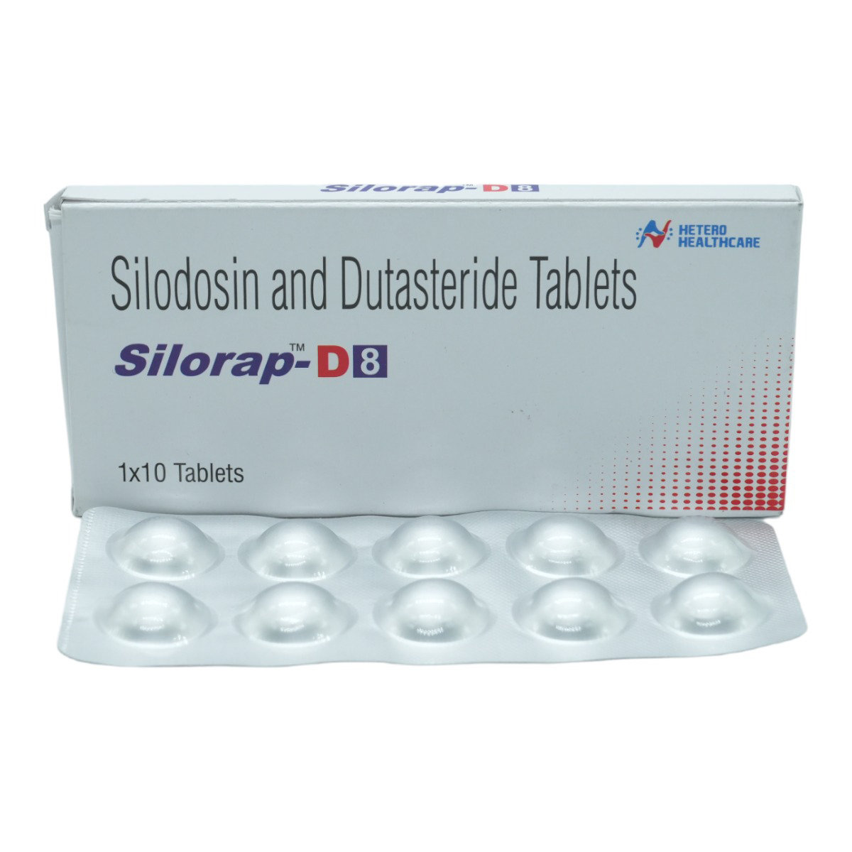 Silorap-D 8 Tablet 10's, Pack of 10 Silorap-D 8 Tablet 10's, Pack of 10