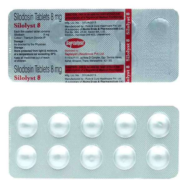 Silolyst 8 Tablet 10's