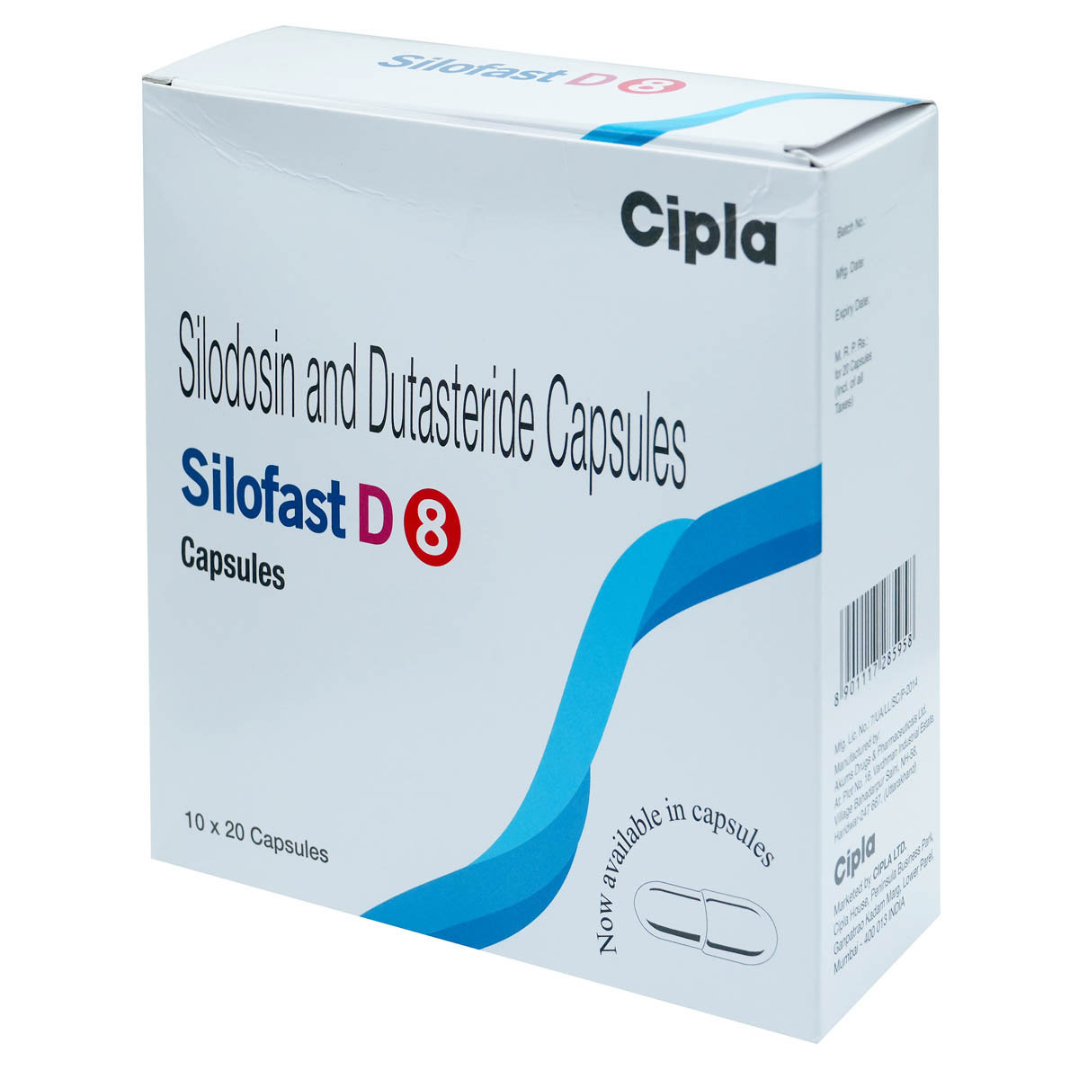 Silofast D 8 Capsule 20's, Pack of 20 Silofast D 8 Capsule 20's, Pack of 20